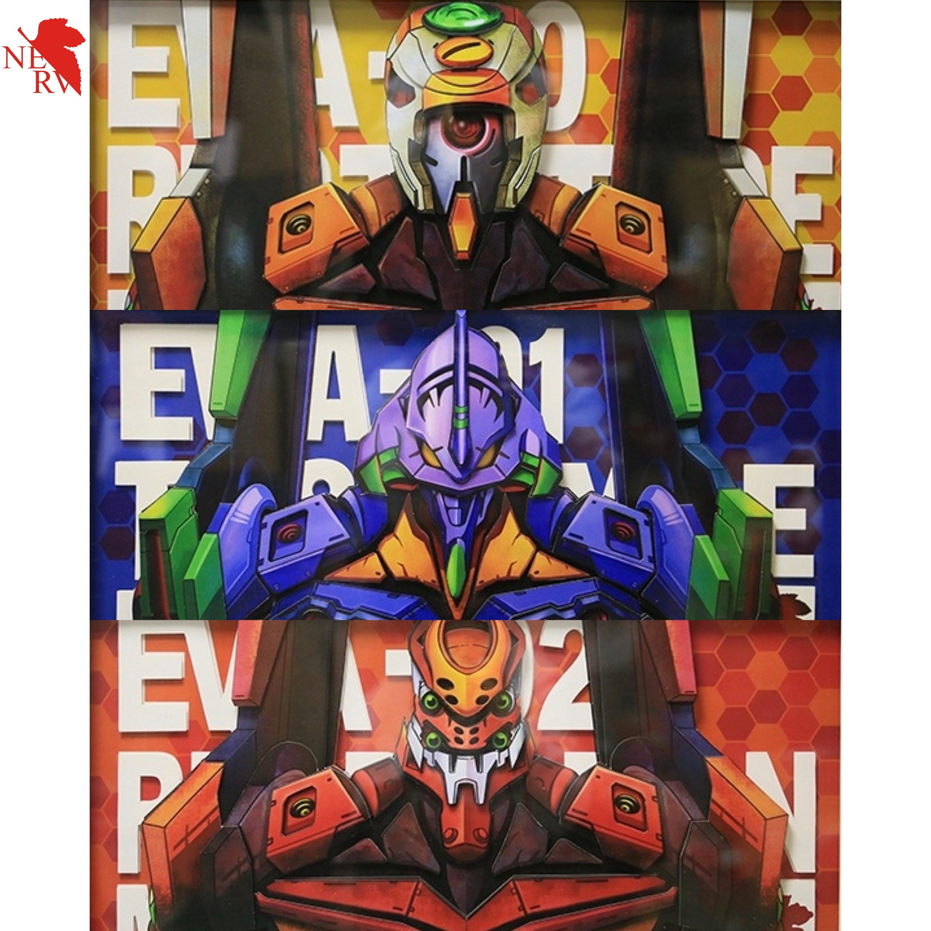 eva新世纪福音战士初号机装饰立体画波丽室内内挂其他装饰画