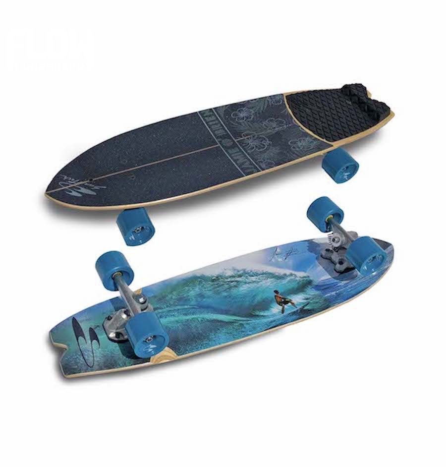 冲浪swelltechsurfskate滑板长板模拟男生女生签名福禄滑板