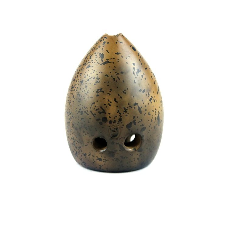 冯氏精品民族演奏专业梨形熏烧陶埙初学者单腔埙