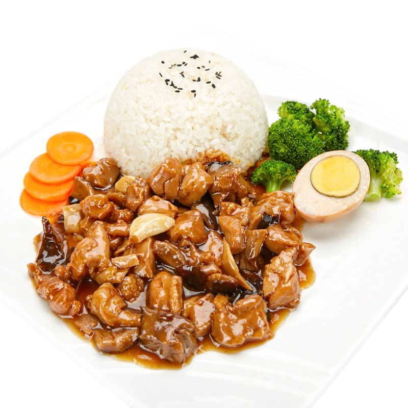 200g*10袋香菇滑鸡饭冷冻料理包 中式快餐速食简餐菜肴外卖