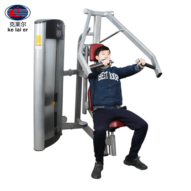 克莱尔健身房商用坐式推胸训练器胸肌锻炼单机私教力量训练器械局部型
