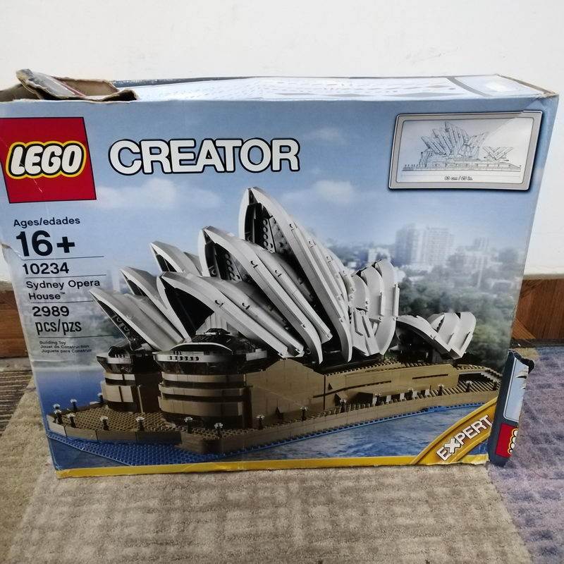 乐高lego10234悉尼歌剧院创意2013盒子破损塑料积木