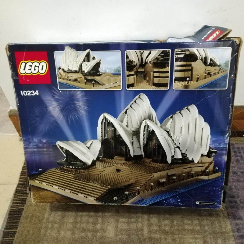 乐高lego10234悉尼歌剧院创意2013盒子破损塑料积木