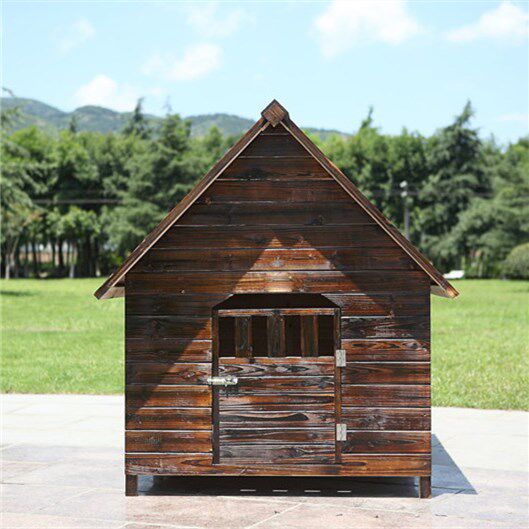 狗屋狗窝防雨防水金毛拉布拉多户外大型犬防水木狗窝