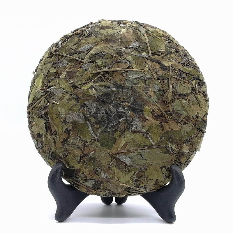 三古品韵福鼎白茶2019年荒野寿眉茶饼300g冰糖寿眉