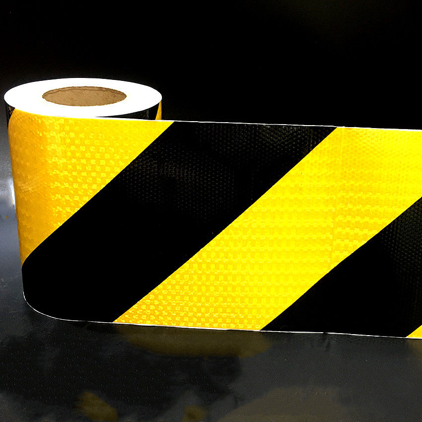 反光20cm车身贴纸防撞道路交通贴条警示胶带货车汽车装饰贴