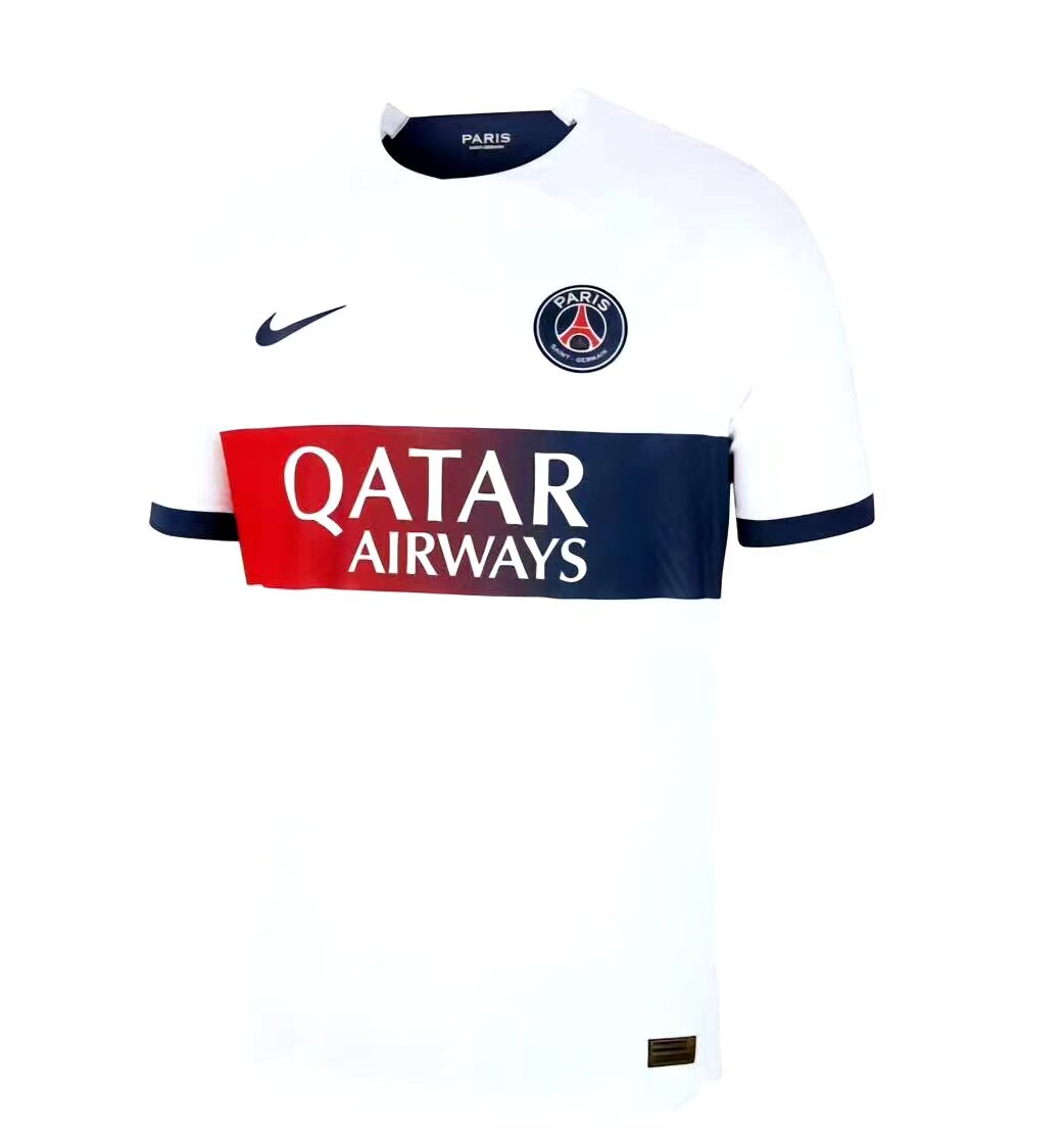 2324新赛季大巴黎圣日耳曼客场球衣法甲球迷版姆巴佩拉莫斯内马尔