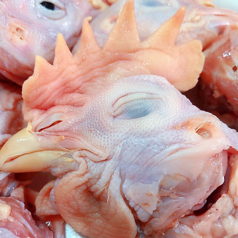 5斤新鲜冷冻鸡头鸡冠鸡老壳鸡脑袋其它