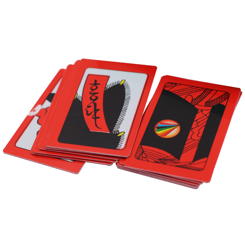 韩国花防水民俗塑料卡片卡牌扑克水花棋牌聚会扑克