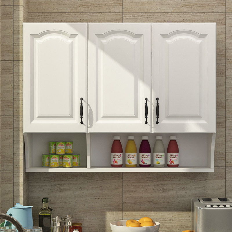 欧式厨房实木吊柜墙壁壁柜挂柜餐厅卧室挂墙吊柜