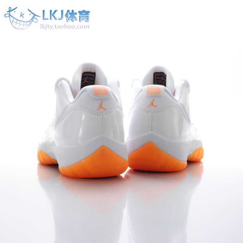 lkj体育airjordanlowaj11柑橘白橙低ah7860139篮球鞋