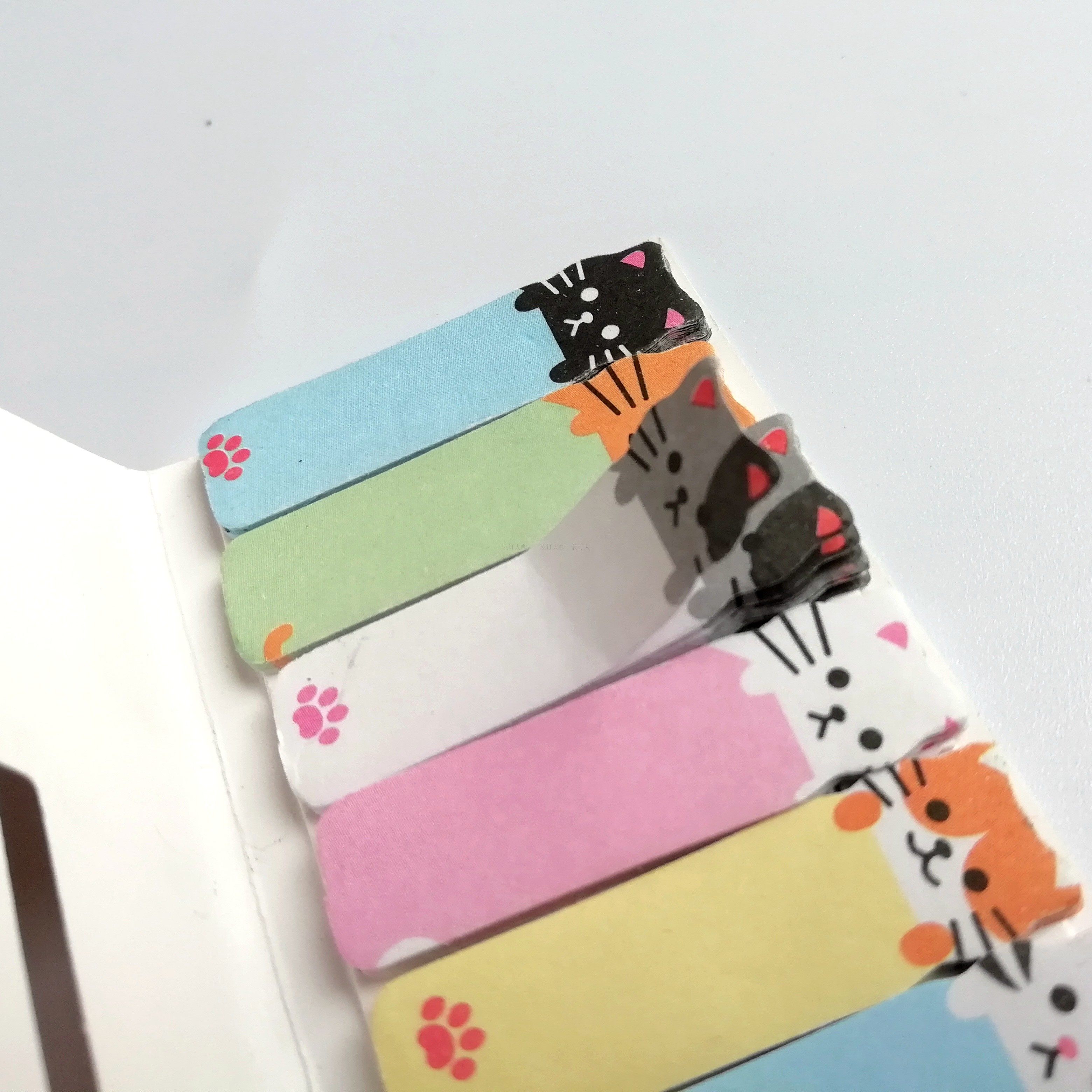 迷你便利可爱卡通小猫次贴小条标记便条10款便签本