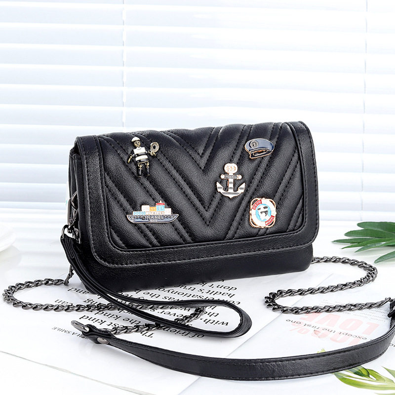 百姿兰女包单肩斜挎包2018新款夏天小清新迷你韩版女士小包包百搭