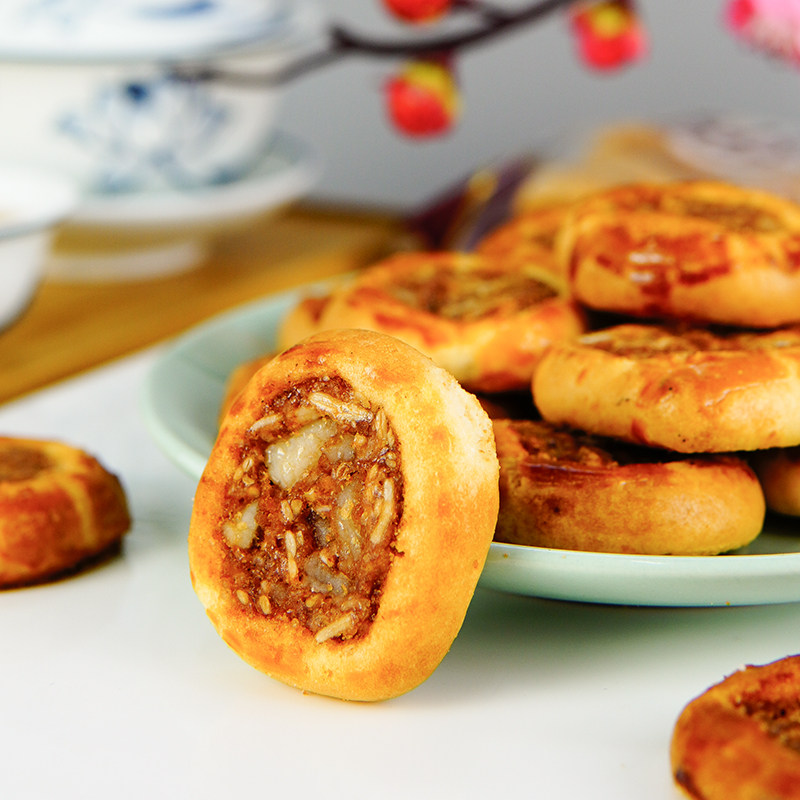 老香斋鸡仔饼500g上海特产食品广东特色风味休闲零食糕点小吃点心