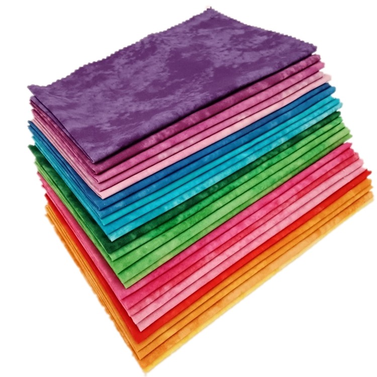 手工全棉布艺布块多色布片糖果色diy天空色系海绵垫
