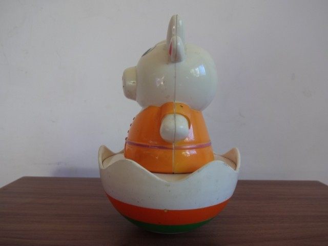 玩具不倒翁 牛 二手物品 小孩过家家 不倒翁 扳不倒 闲置旧货摊