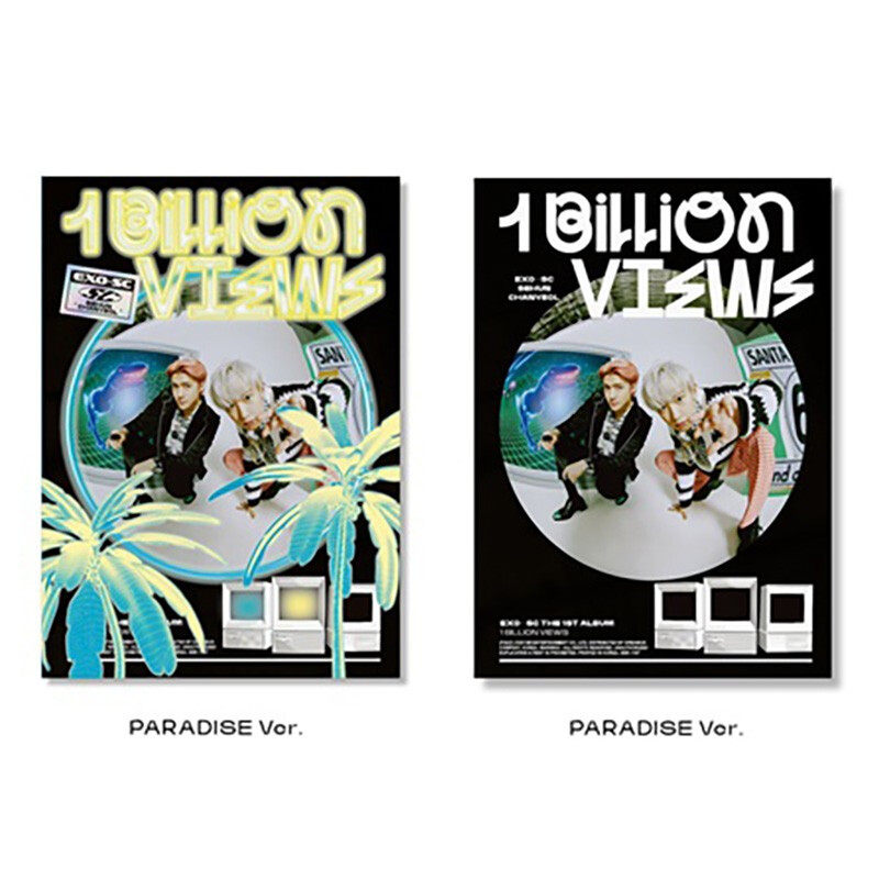 现货吴世勋朴灿exo-sc专辑正规billionviewscd海报音乐cd