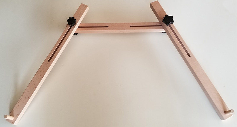 十字绣绣架家用实木木可调节榉木架子绣绷支架绣架