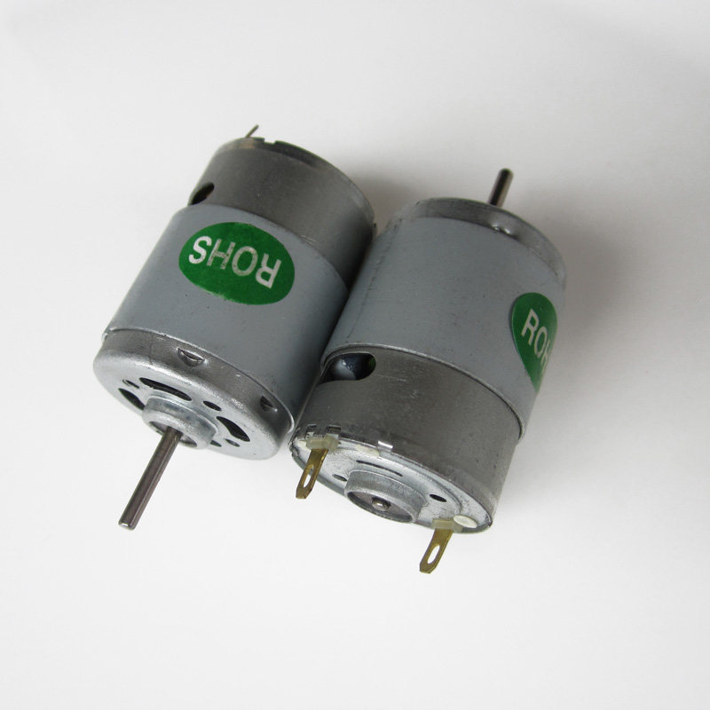 电机rs380sh微型直流直流电3v6v9v强磁碳刷高速马达电机