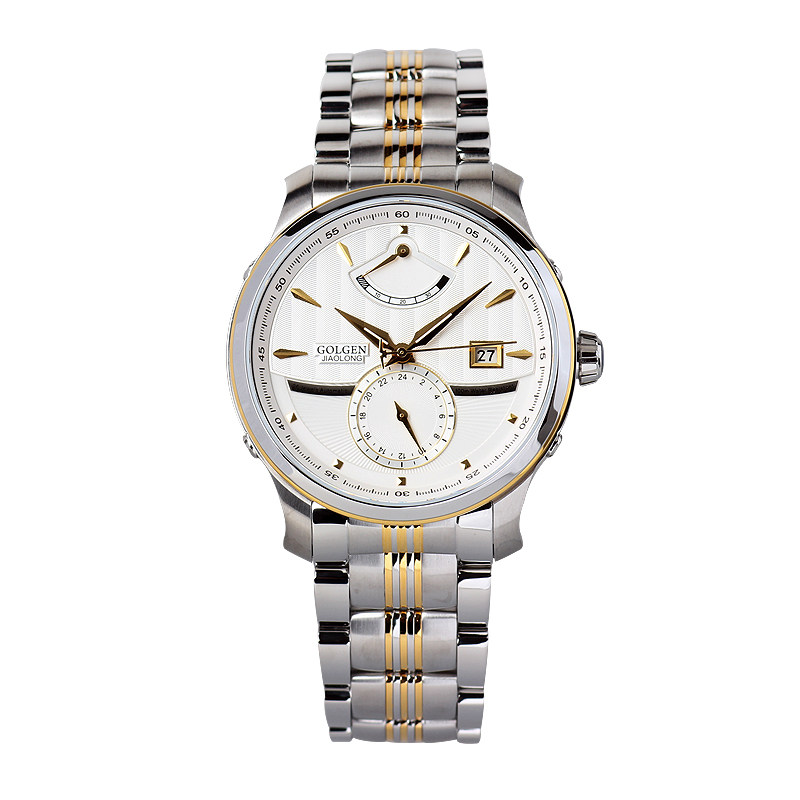 古尊手表golgen蛟龙6119精钢全自动机械国产腕表