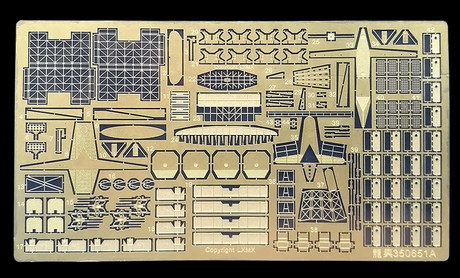 Longxing Model 1/350 Chinese Navy Type 051 Destroyer Set to L350651 with Triangle Trumpeter Longxing Model 1/350 Chinese Navy Type 051 Destroyer Set to L350651 with Triangle Trumpeter