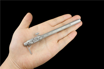 医用 牙科测量尺 口腔 齿科种植卡尺 骨脊 嵌体 卡尺 量尺 眼雕尺