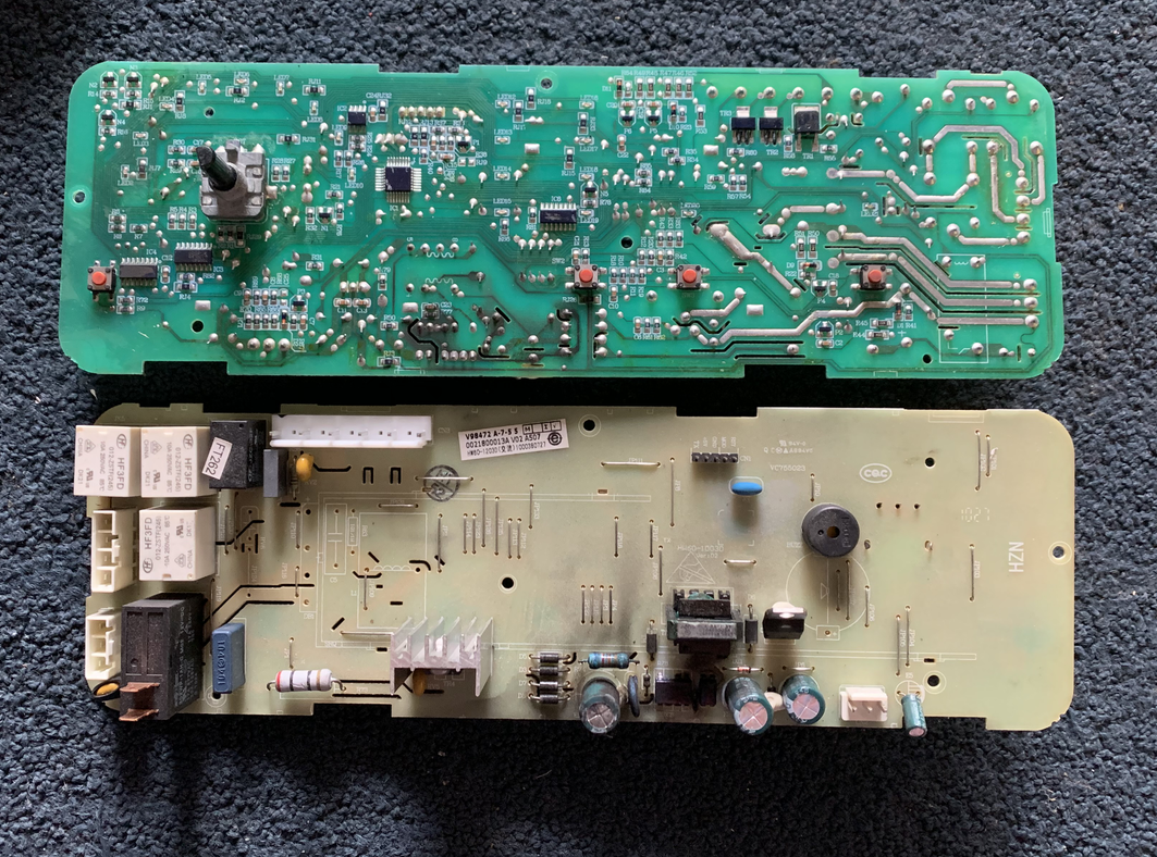 0021800013a海尔滚筒洗衣机电脑xqg50-810fmxqg50-807电路主板pcb电路