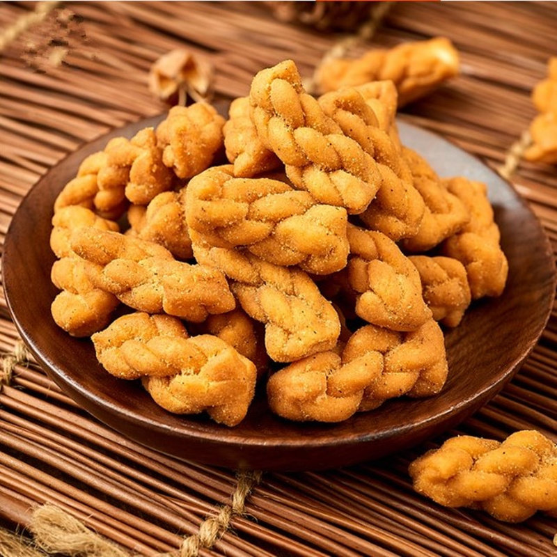 湖北盐味散装单独甜味芝麻咸味花椒特产麻花传统糕点