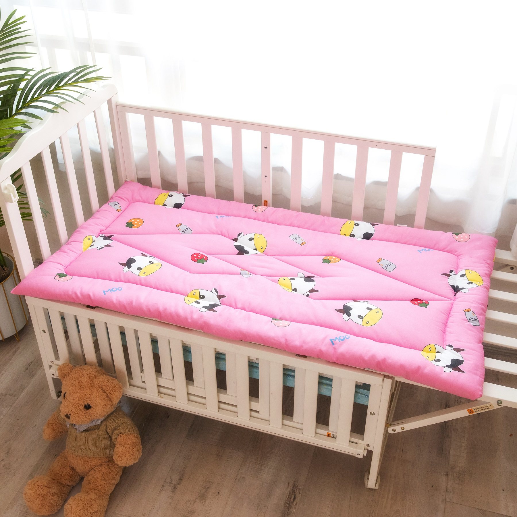 幼儿园儿童床垫垫被褥子大班小班可机纯棉定做床垫