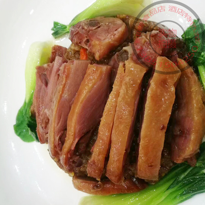 纯善酒店特色菜永烁火腿鸭宴鸭肉糯米米饭酒席鸭肉