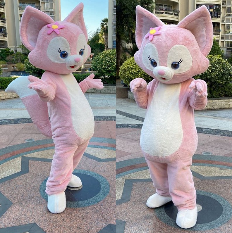 服装迪士尼同款玲娜贝儿卡通卡通人人偶网红玩偶cosplay配件