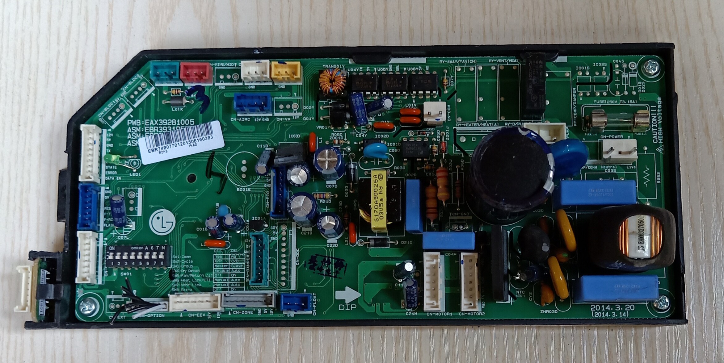 asmlg空调主板电脑39281003ebr393195ebr663674pcb电路板