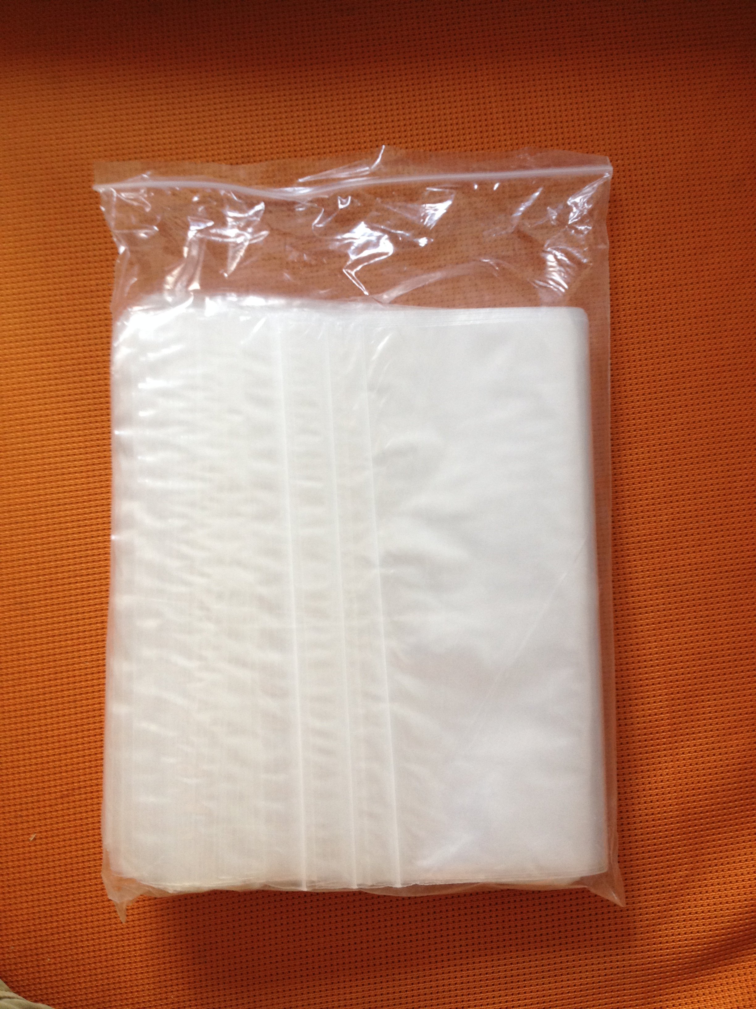 加厚自封封袋大号批发a4营业执照5斤大米塑料包装夹链自封袋