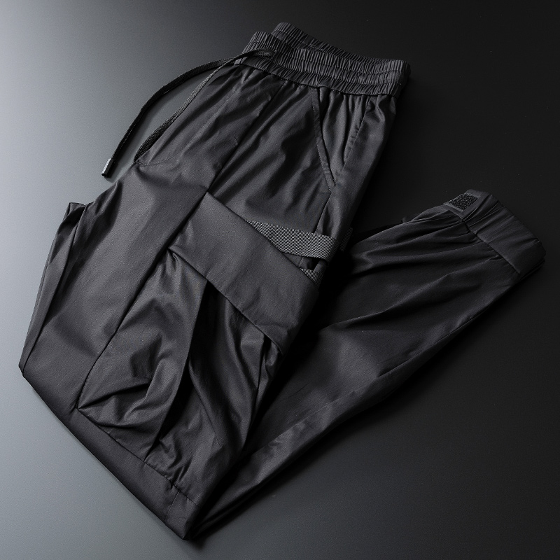 工装裤男士潮牌束脚宽松哈伦小脚韩版潮流运动休闲裤子男裤春秋季