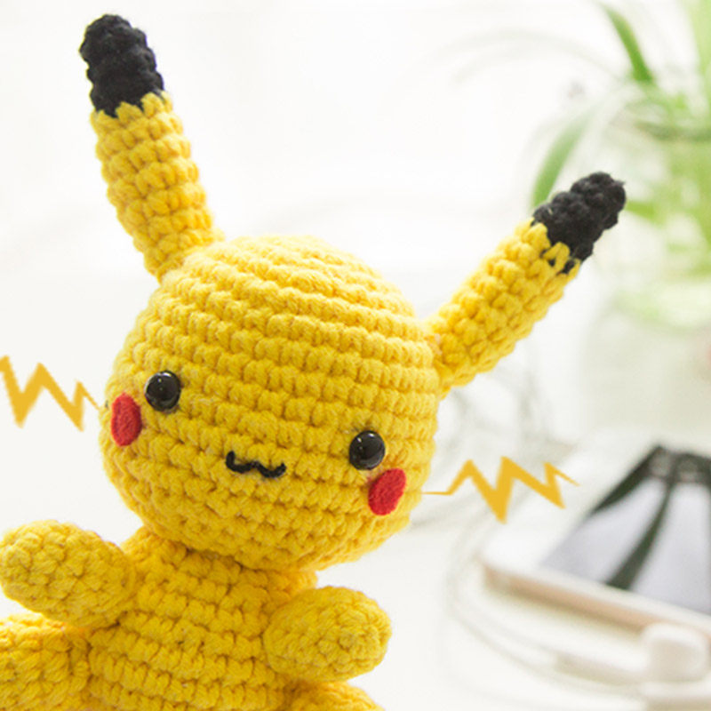 手工趣织包教程材料编织线团毛线团钩针公仔手编毛线