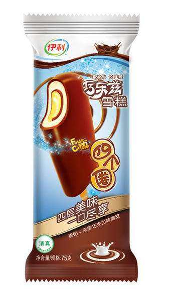 伊利冷饮巧乐兹冰淇淋四个蛋奶巧克力冰激凌热销雪糕冰淇淋