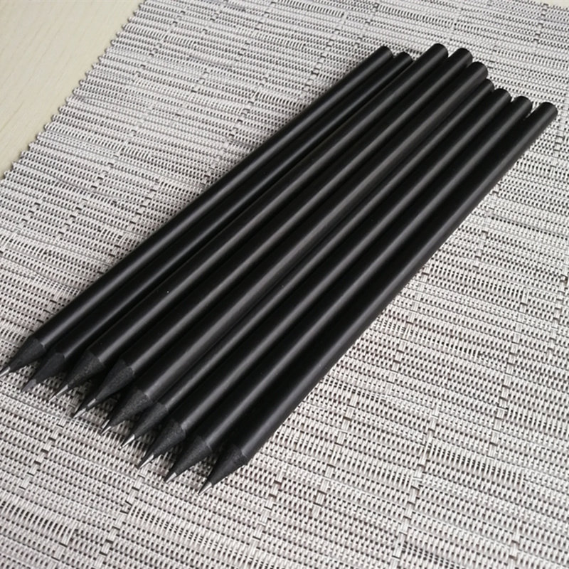 黑木铅笔100支六角圆杆儿童学生书写厂家直销铅笔