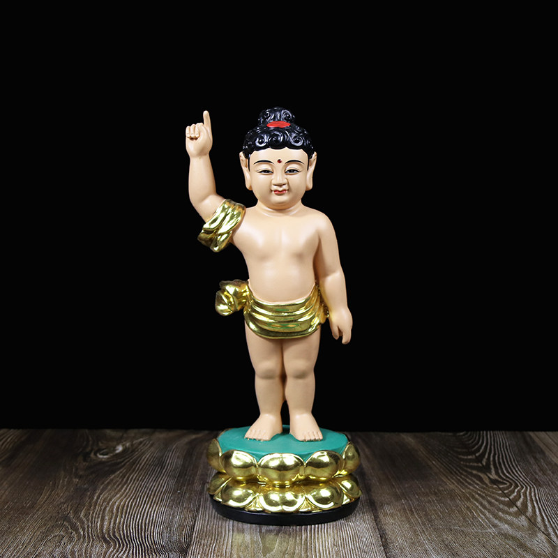 太子佛浴佛像释迦牟尼浴佛节用品防水镇宅镇树脂摆件摆件