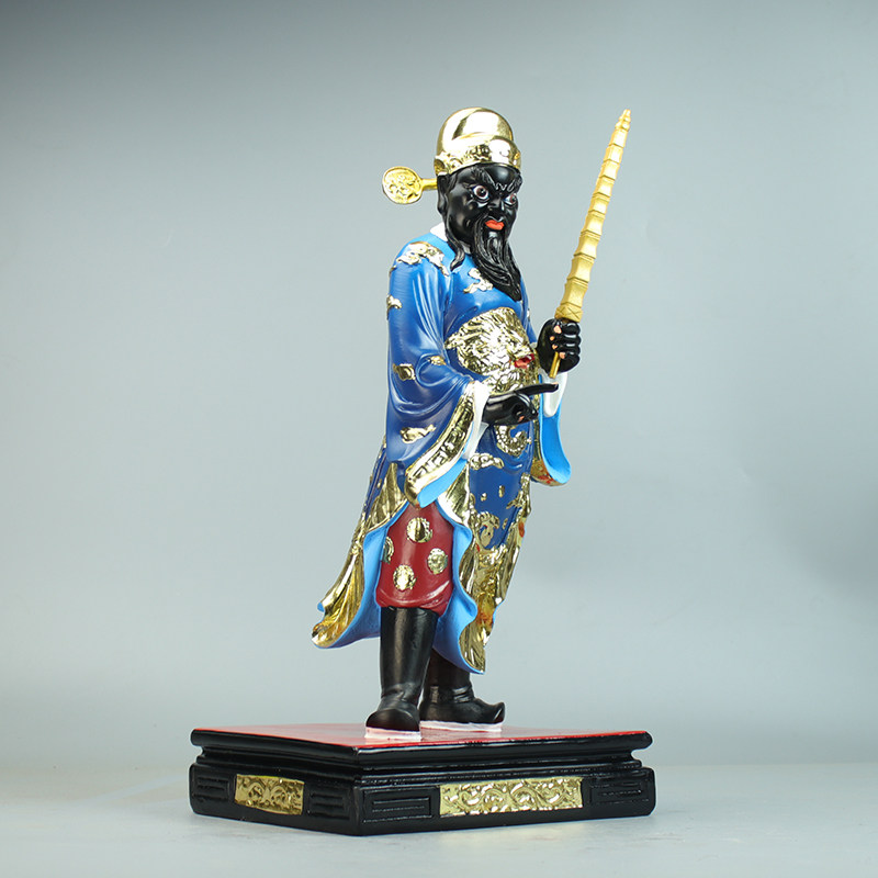 人物文武判官神像家用地府魏征钟馗摆件道教摆件