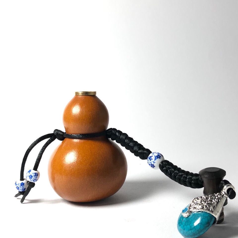 开口迷你小酒酒壶葫芦文玩挂件车挂个性手把葫芦