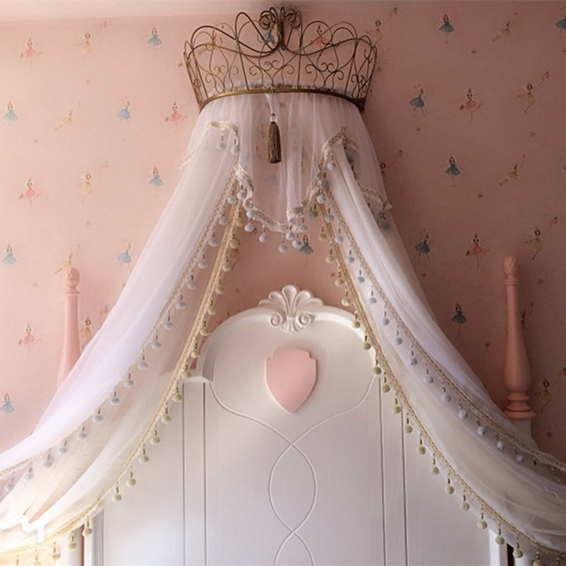床幔床帘床头纱幔宫廷ins公主欧式欧式美美式床幔