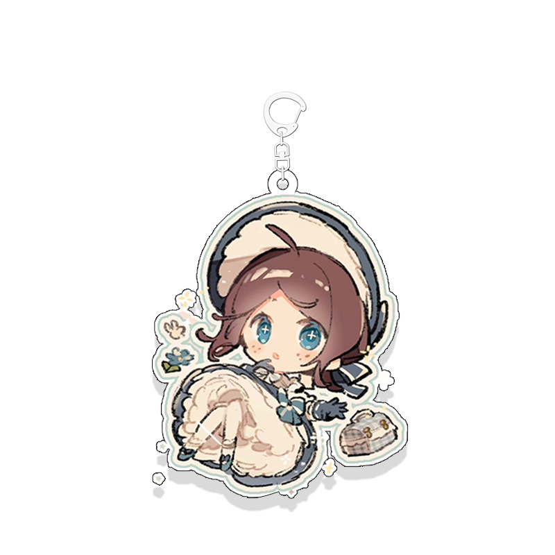 游戏第五人格周边钥匙扣园丁艾玛医生红蝶空军动漫挂件