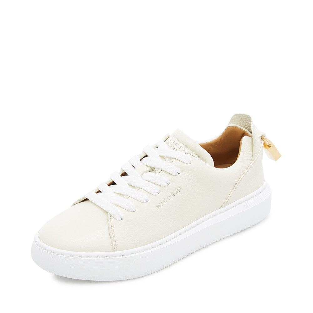 buscemi多色牛皮系带锁扣撞色底男女同款低休闲鞋单鞋