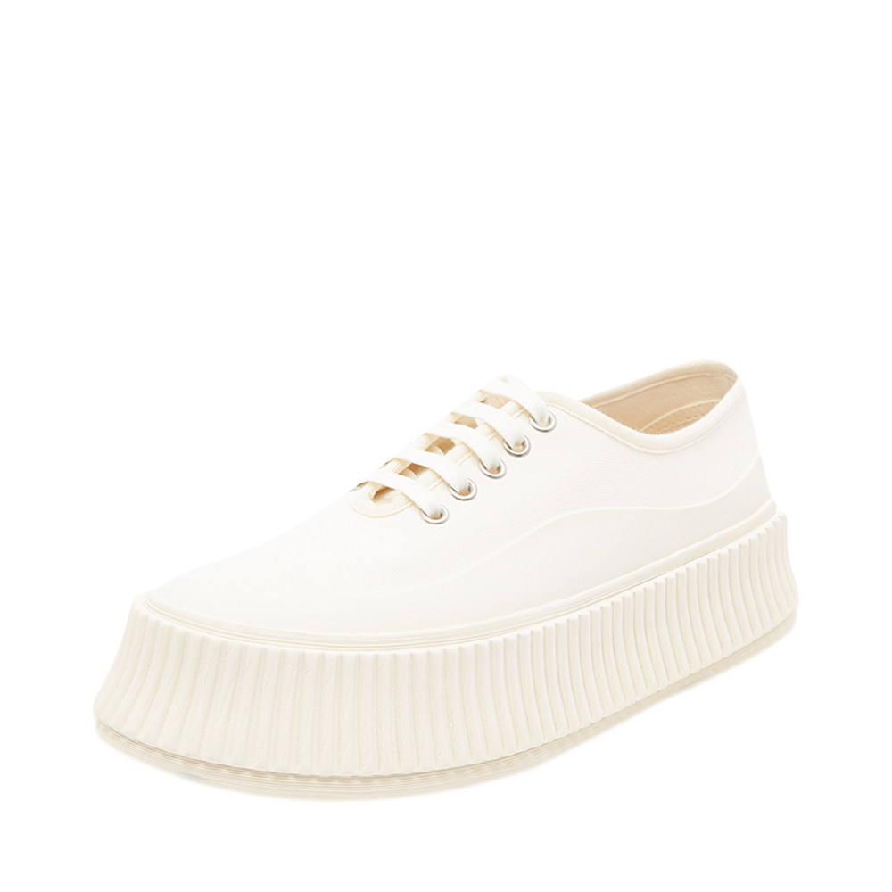 jilsander白色增高时尚潮流女士松糕小白鞋休闲板鞋单鞋