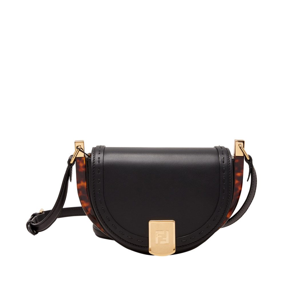 经典fendi芬迪牛皮女士斜挎包马鞍包女包女包小包马鞍包