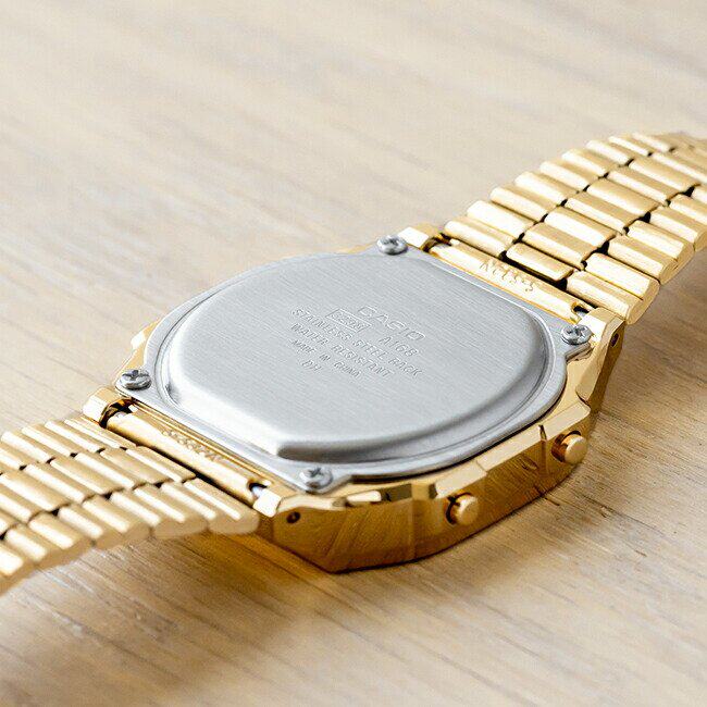 卡西欧手表casioa168wg9w复古潮流方块七年电力钢带日韩腕表