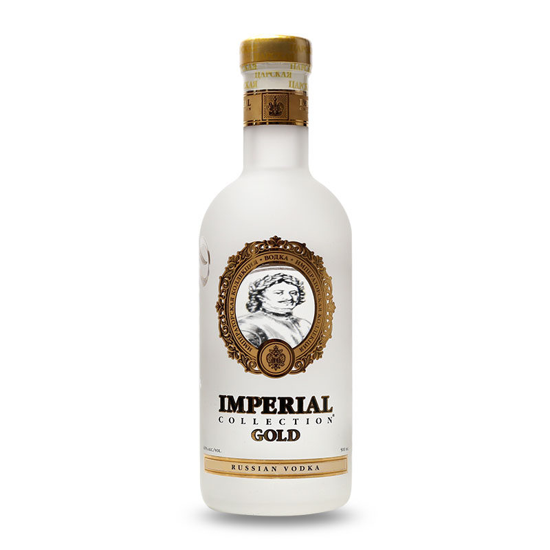 原装俄罗斯进口沙皇伏特加酒金银伏特加500ml洋酒40度酒伏特加