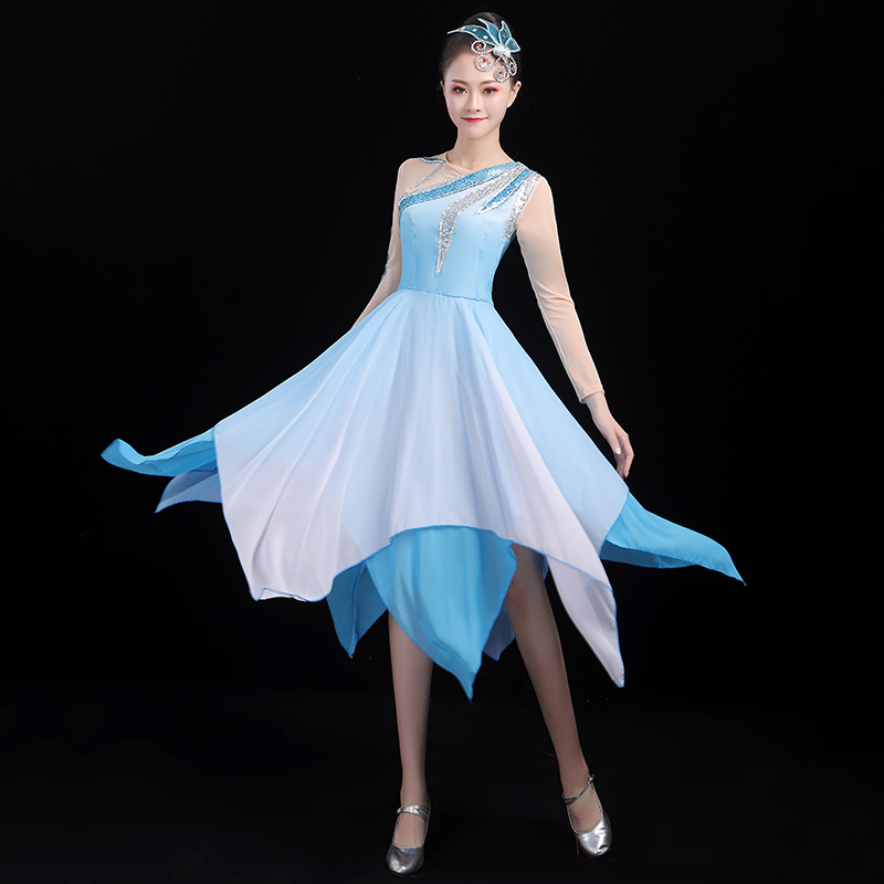 他他商城 女装 古典舞演出服女2019新款歌伴舞现代舞蹈服装青春时尚