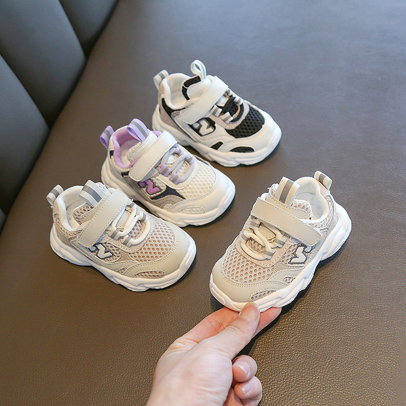 婴儿小童单小童学步软底透气宝宝夏款儿童秋季学步鞋