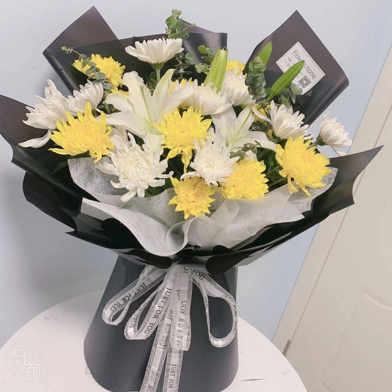 母亲节花束清明节菊花祭祀悼念扫墓祭奠追悼速递其他diy饰品配件